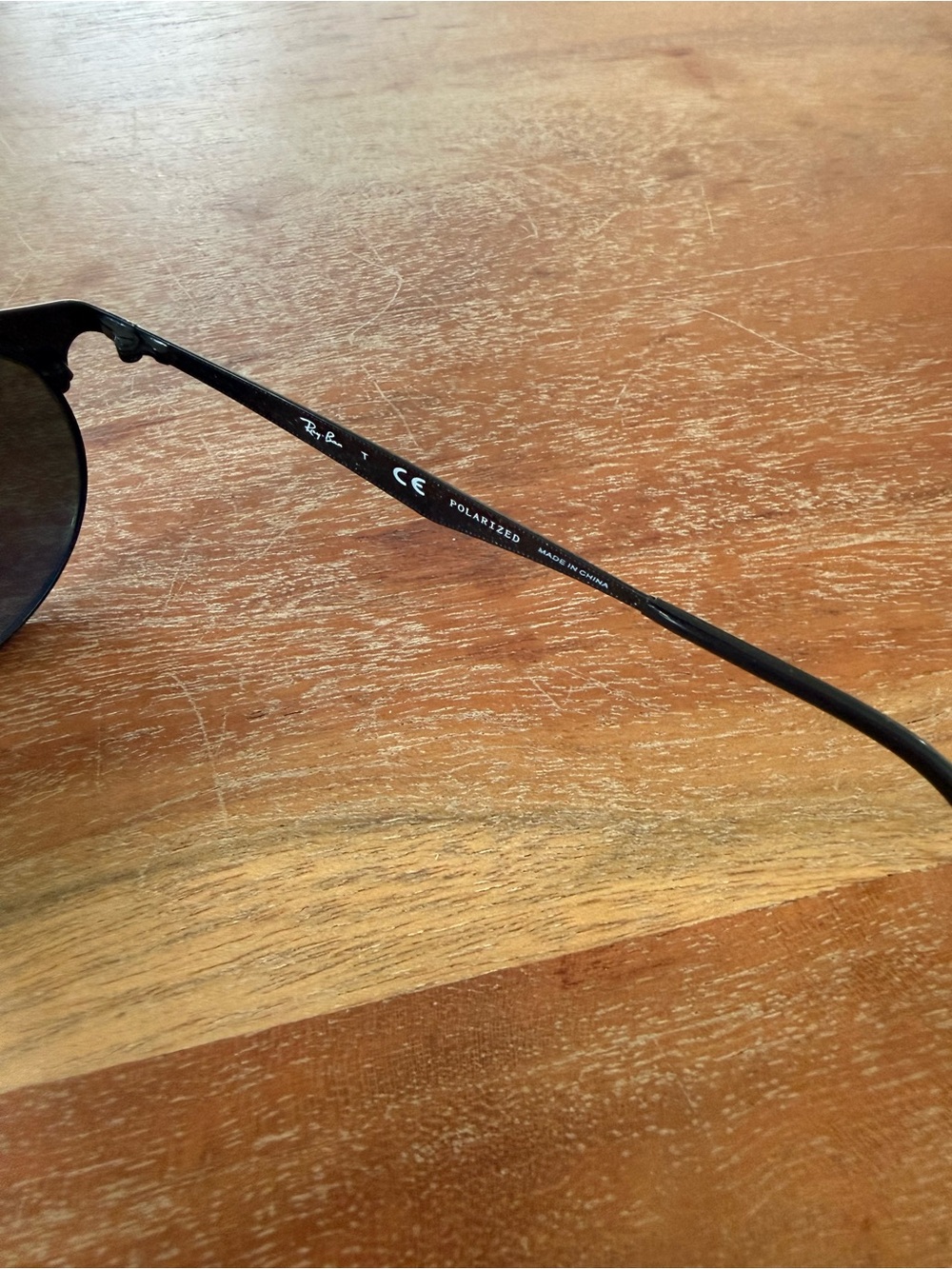 Ray-Ban RB3545 Polarized Sunglasses – Black - Picture 4 of 6